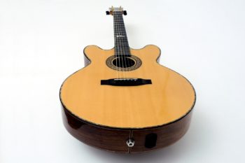 Lucille Double Cut Custom Acoustic Guitar abalone