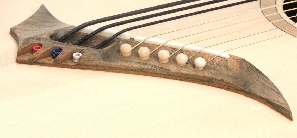 8-String Guitar Bridge Bass Strings