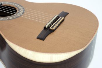 Small Classical Guitar Bevel scale 580 luthier