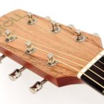travel steel string acoustic guitar walnut stoll