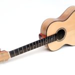 travel steel string acoustic guitar walnut stoll