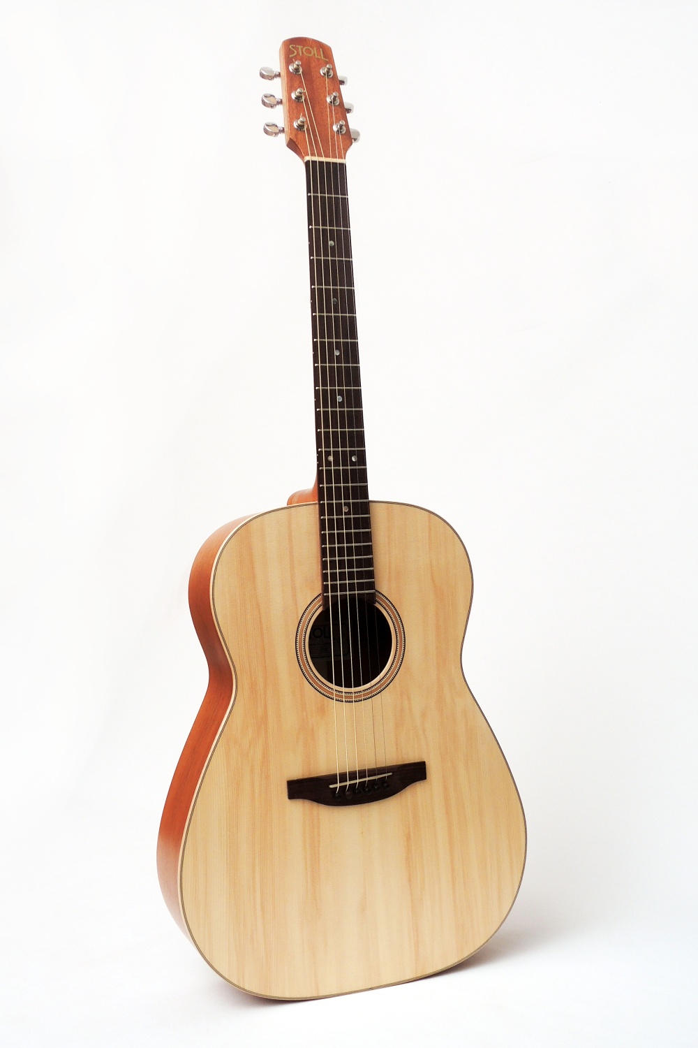 steel string acoustic guitar handmade germany luthier stoll