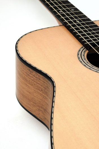 moa austalian teak mangium steel string acoustic guitar luthier christian stoll