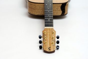 steel string guitar side sound port 3 holes ambition