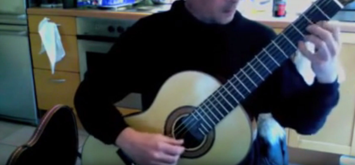 video classical guitar Stoll Classic Line Pro